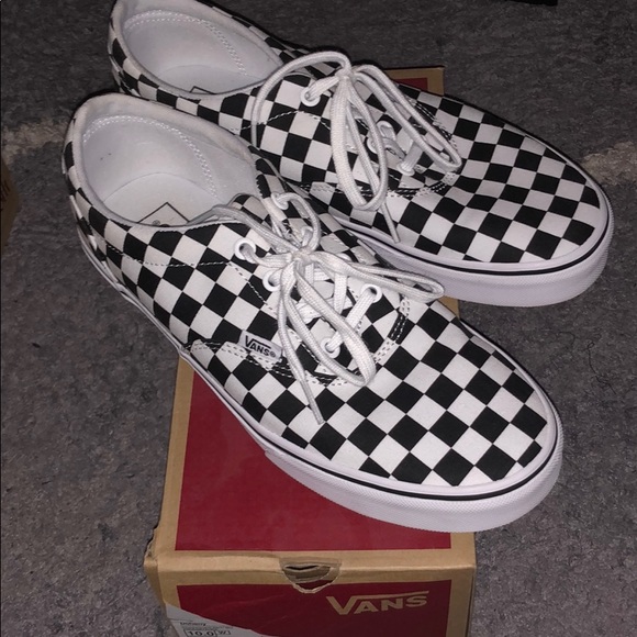 new checkered vans